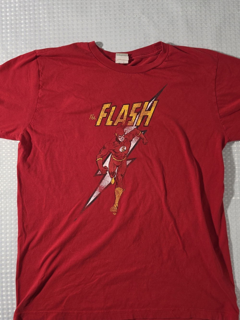 Vintage The Flash Graphic Tee Red Size M